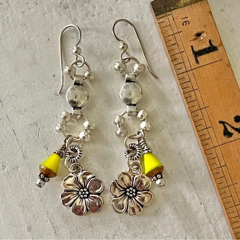 ARTISAN Earrings - “All Things Beautiful” Dangles - Picture 4 of 6